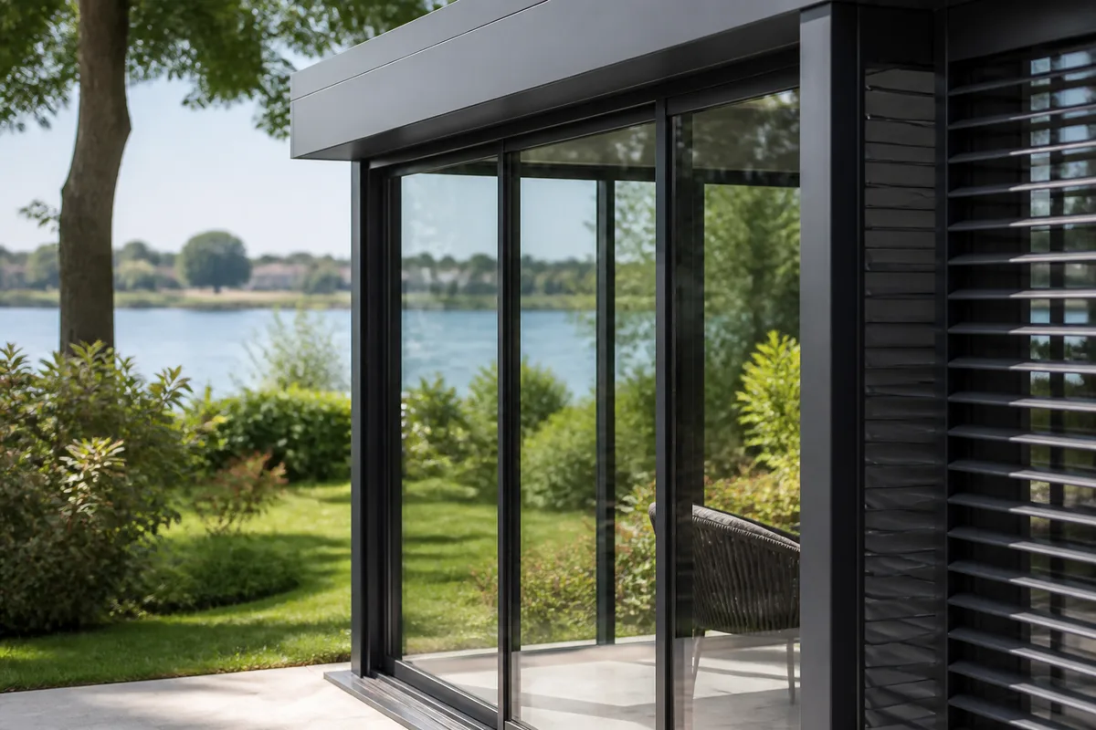 Véranda contemporaine en aluminium : conception, démarches et prix constatés